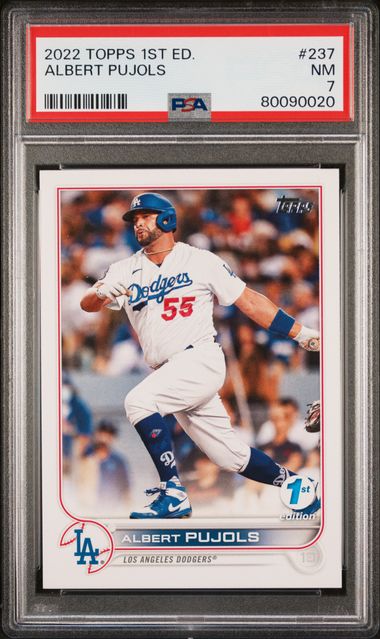 2022 Topps #237 Albert Pujols NM-MT Dodgers