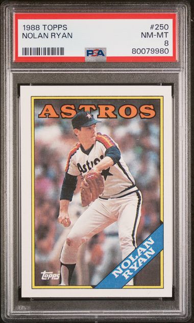 Topps Nolan Ryan front