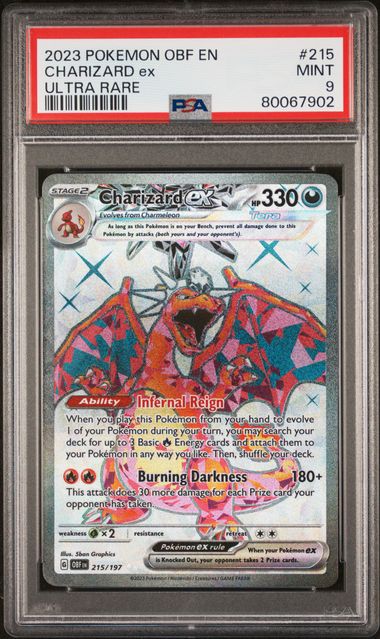 Charizard ex (215/197), Busca de Cards