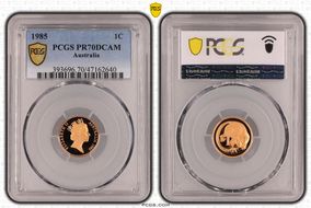 1985 1C PR70DCAM
