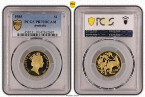 1985 $1 PR70DCAM