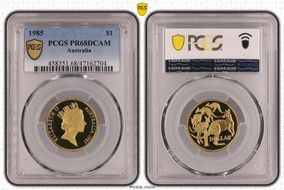 1985 $1 PR68DCAM