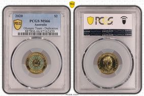 2020 $2 Olympic Team - Dedication MS66