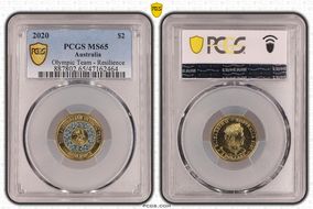 2020 $2 Olympic Team - Resilience MS65