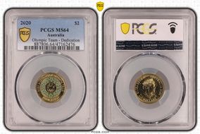 2020 $2 Olympic Team - Dedication MS64