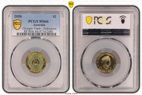 2020 $2 Olympic Team - Dedication MS66