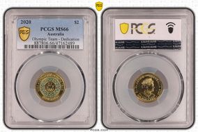 2020 $2 Olympic Team - Dedication MS66