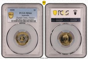 2020 $2 Olympic Team - Passion MS66