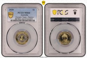 2020 $2 Olympic Team - Passion MS64