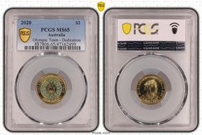2020 $2 Olympic Team - Dedication MS65
