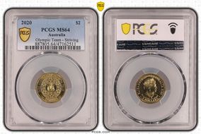 2020 $2 Olympic Team - Striving MS64