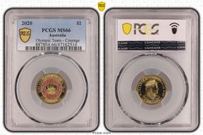 2020 $2 Olympic Team - Courage MS66