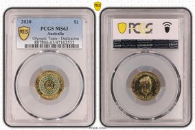 2020 $2 Olympic Team - Dedication MS63