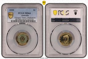 2020 $2 Olympic Team - Dedication MS64