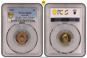 2020 $2 Olympic Team - Courage MS65