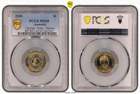 2020 $2 Olympic Team - Passion MS65