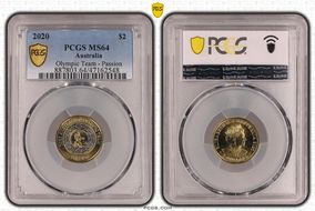 2020 $2 Olympic Team - Passion MS64