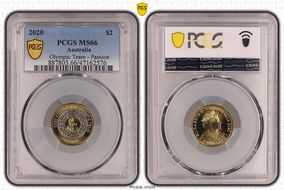 2020 $2 Olympic Team - Passion MS66