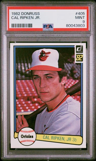 Cal Ripken 1982 Topps Traded Baseball #98t Mint Bgs 9