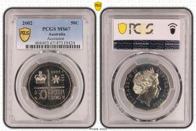 2002 50C Accession MS67