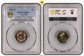 2023-C $2 Vietnam War Colorized MS67