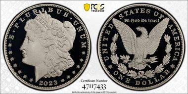 2023-S $1 Morgan Dollar PR70DCAM