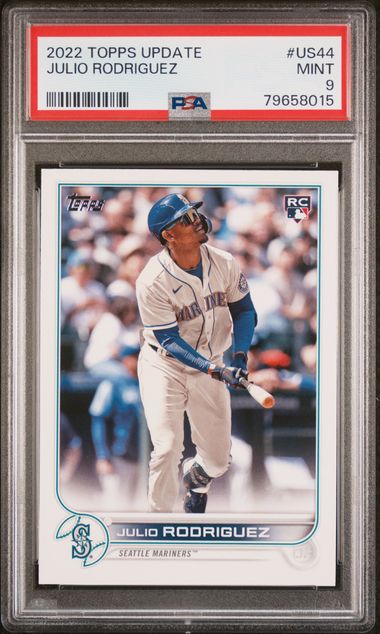 2022 Topps Update #US44 Julio Rodriguez Rookie Card – PSA GEM MT 10 on  Goldin Auctions