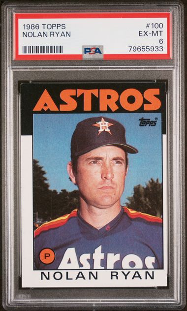 Nolan ryan #661 Topps astros turn back the clock vg