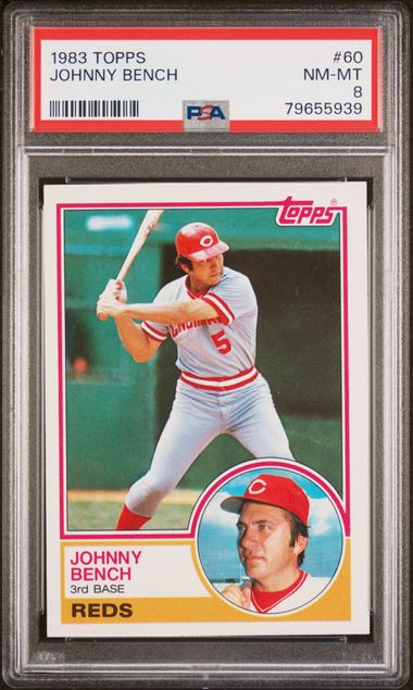 1982 Topps #400 Johnny Bench - NM-MT