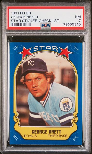 1975 Topps #228 George Brett Rookie Card - PSA NM-MT 8 on Goldin Auctions