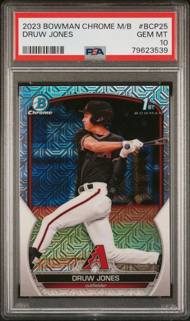 2023 Bowman Bowman Chrome Refractor #BCP25 Druw Jones front