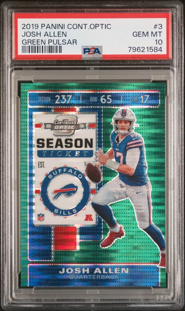 2018 Panini Score NFL Draft #5 Josh Allen PSA 8 on Goldin Marketplace