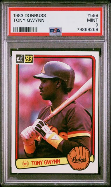 Tony Gwynn 1984 Donruss #324 PSA MT 9