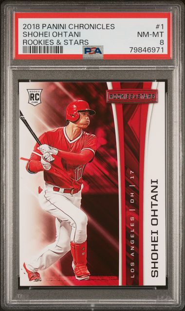 2018 Panini Panini Chronicles Rookies & Stars ROOKIES & STARS #1 Shohei Ohtani front