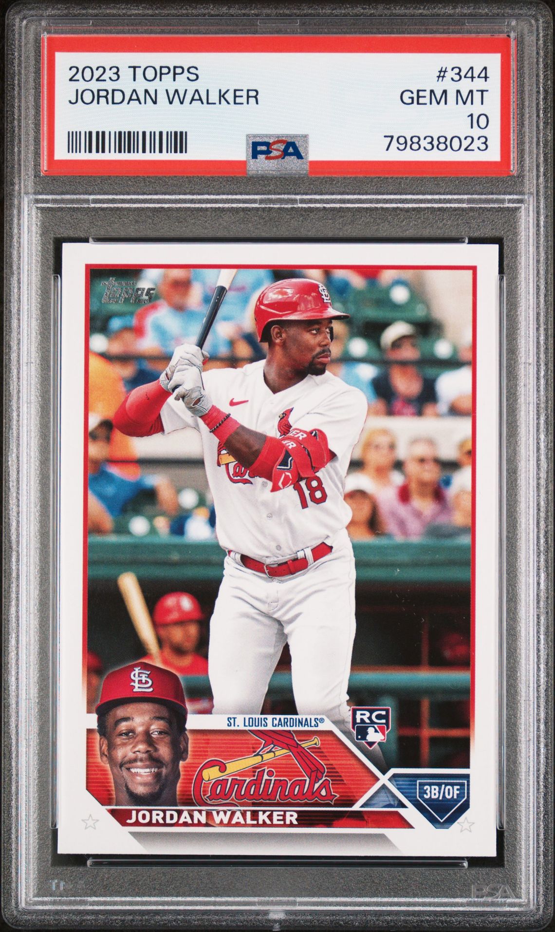 2023 Topps TOPPS #344 Jordan Walker front
