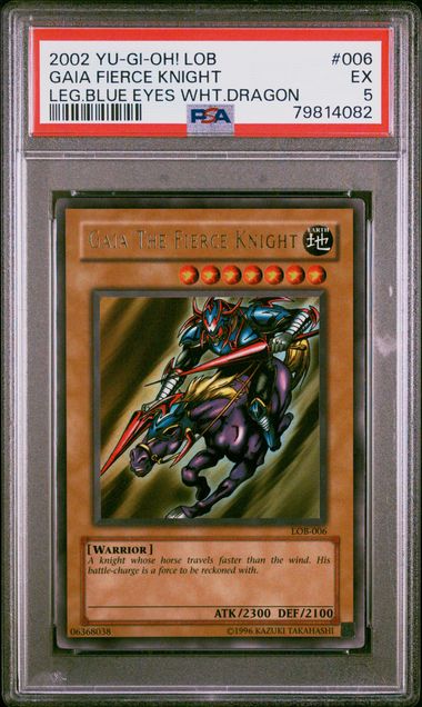 2002 Yu-Gi-Oh! LOB Legend Of Blue Eyes White Dragon #007 Celtic