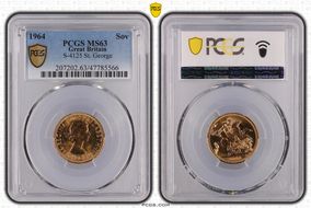 1964 Sov S-4125 St. George MS63