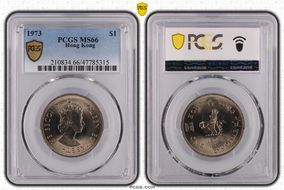 1973 $1 MS66