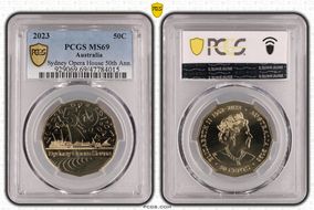 2023 50C Sydney Opera House 50th Ann. MS69