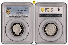 2004 20C Large Head PR70DCAM