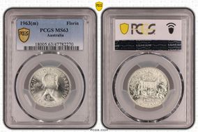 1963(m) Florin MS63