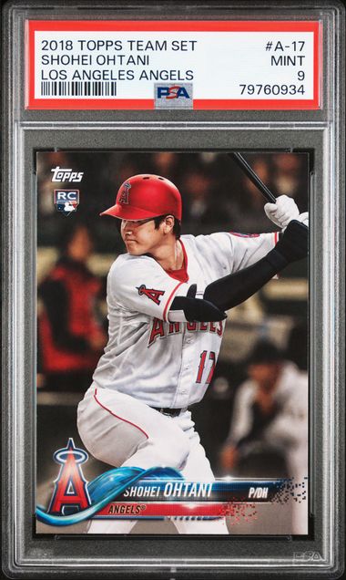 2018 Topps Shohei Ohtani Holiday RC Cards #17 PSA 10 GEM Mint