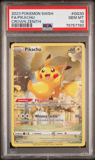 2023 Pokemon #GG30 Fa/Pikachu front