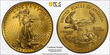 2006-W $25 Burnished Gold Eagle SP70