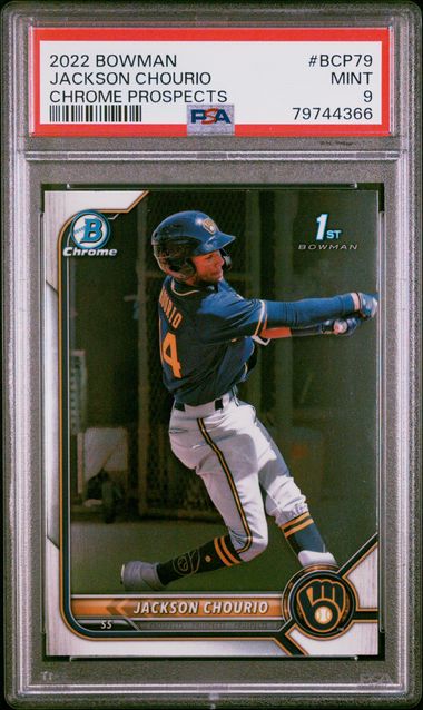 Auction: 2022 Bowman - Prospects #BP-79 Jackson Chourio