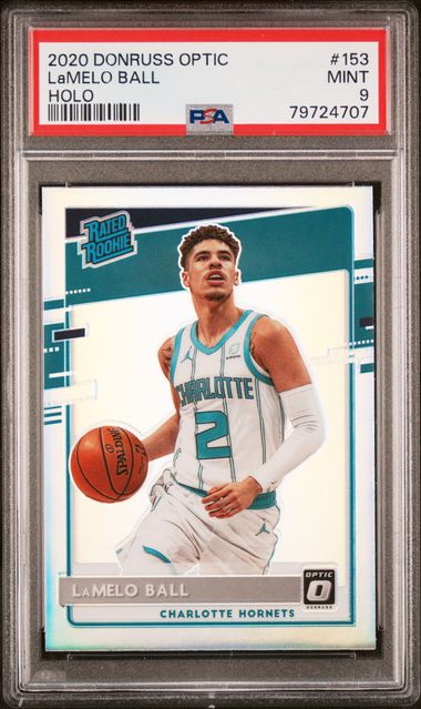 2020 Donruss optic LaMelo Ball rookie deals gem mint 10!