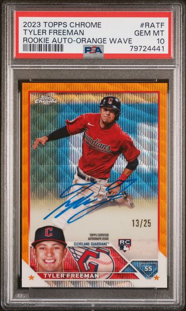 2023 Topps Chrome ROOKIE AUTO Justin Steele RC Autograph