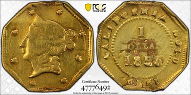 1853 G$1 BG-515 N1