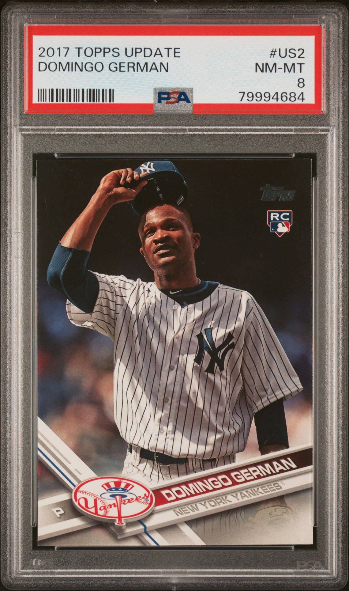 2017 Topps TOPPS UPDATE #US2 Domingo German front