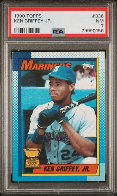 Ken Griffey Jr 1991 Donruss Baseball Card #77 Mariners (a)